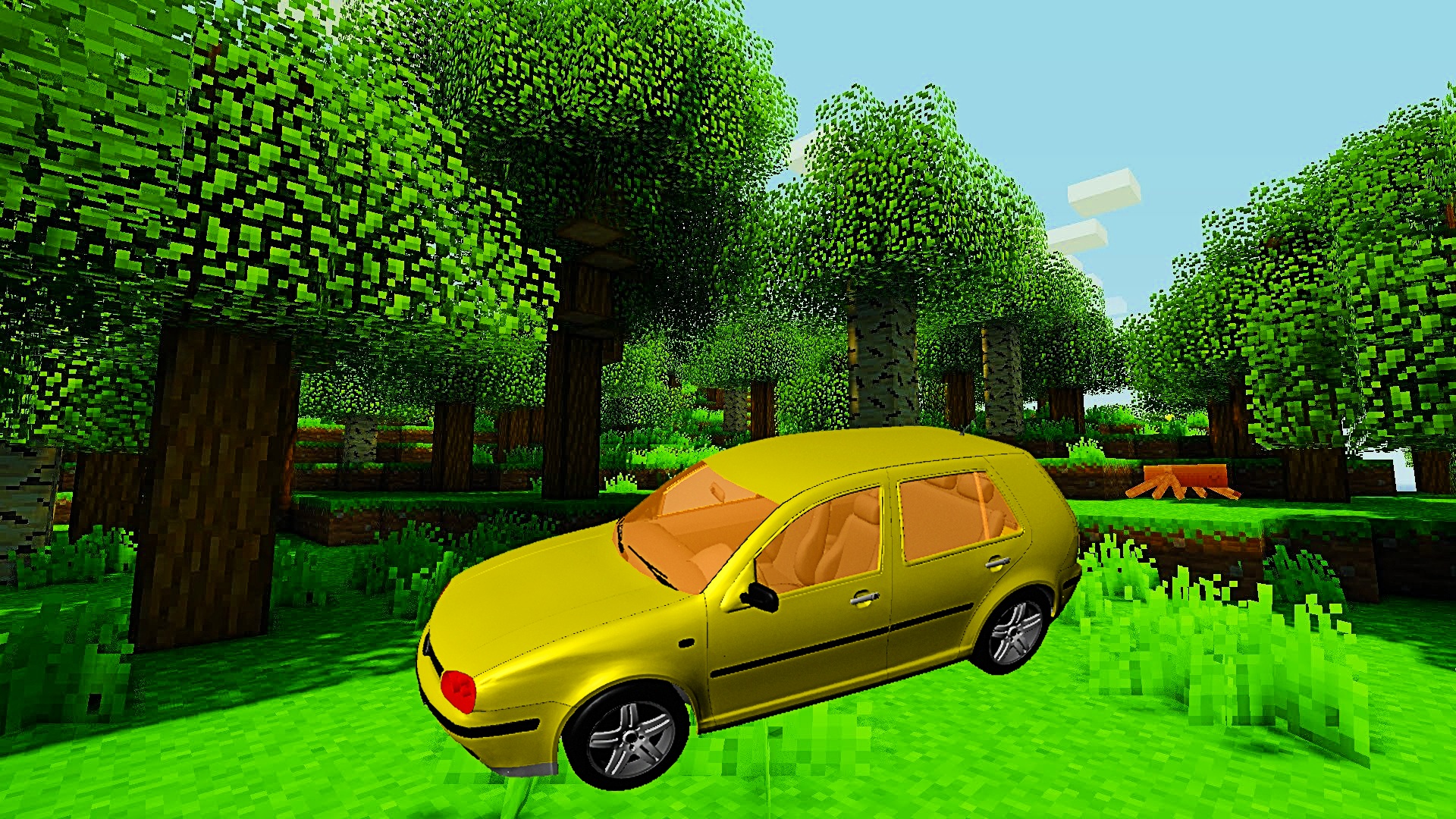 Realistic CAR in MineCraft ? #YoSquad #minecraft #майнкрафт #shorts