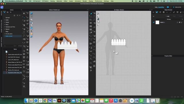 Basic CLO 3D | How to Create a Beanie Hat Clo 3D смотреть онлайн