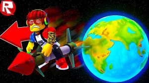 РОБЛОКС УЛЕТЕЛ В КОСМОС НА РАКЕТЕ СИМУЛЯТОР ROBLOX ВИДЕО ВЕСЕЛАЯ ИГРА ДЛЯ ДЕТЕЙ КАК МАЙНКРАФТ