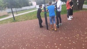 Майский парк Брянск детские и спортивные площадки 4.09.2020