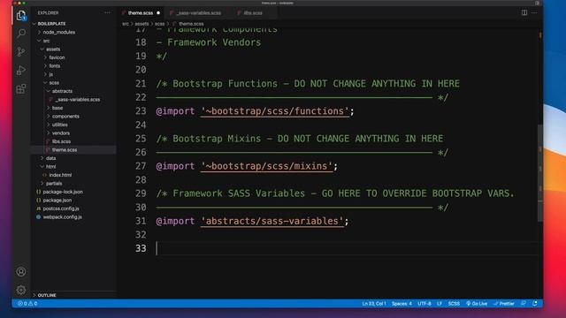 Bootstrap 5 & Webpack 4 Boilerplate Full Build: Setup Bootstrap Sass (Part 4) смотреть онлайн