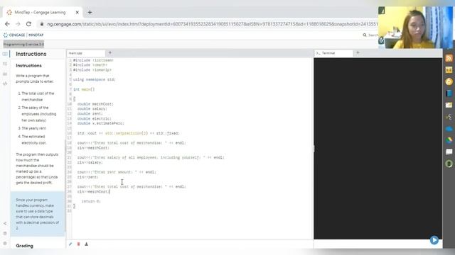 Programming Exercise 3-8