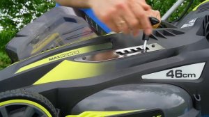 Ryobi RLM36X46H5P - обзор и тест аккумуляторной газонокосилки.