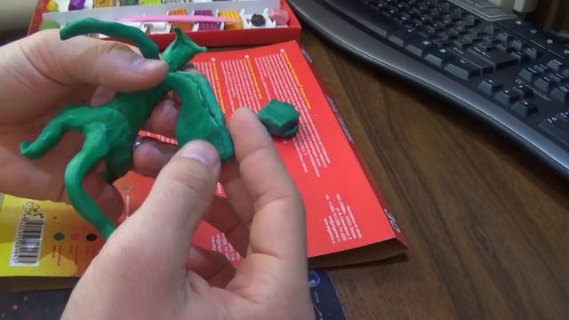 Дракон из пластилина / Как слепить дракона ?! смотреть онлайн