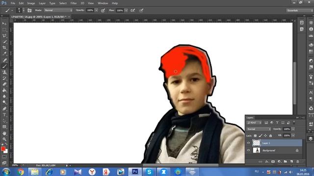 Как изменить цвет волос в программе фотошоп смотреть онлайн