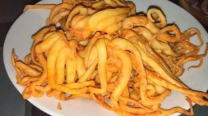 Копченые щупальца кальмара