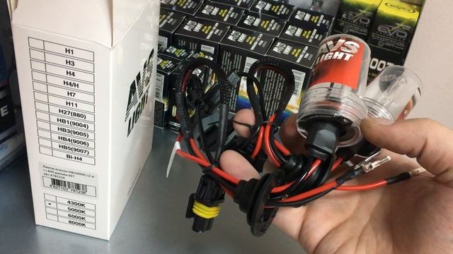 Лампы ксенон H8 (5000K) (2 шт.) AVS разъём KET смотреть онлайн