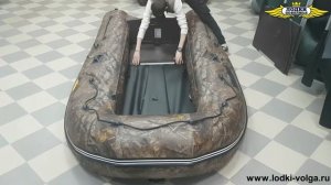 Лодка Муссон 3000 СК и 3200 СК. Усиленная и камуфляж. Лодки Поволжья. Обзор. Как вставить слань.
