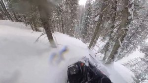 Riding the 2024 Ski Doo TURBO R Freeride...Epic POW at Teton Basecamp!