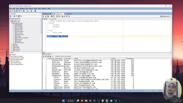 ORACLE DATABASE TUTORIAL #02 PERINTAH SELECT