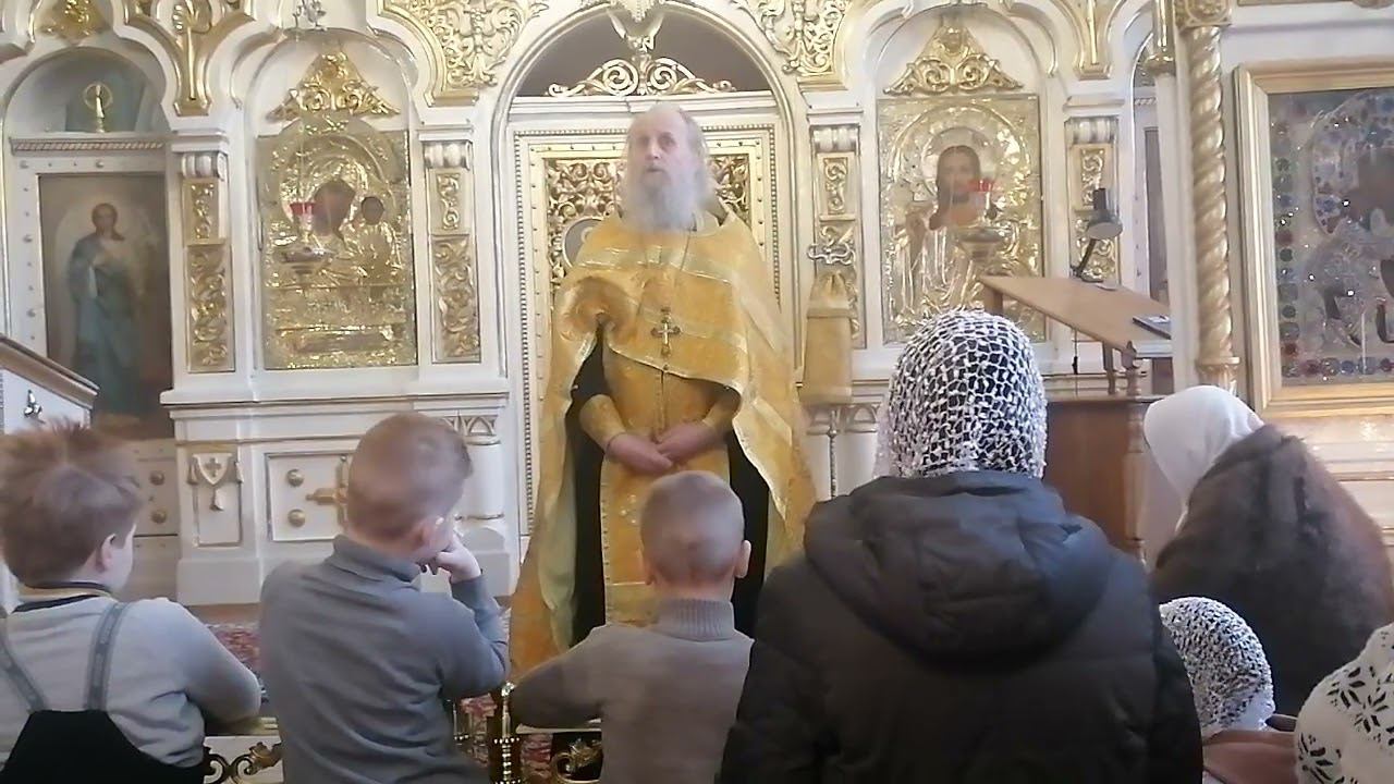 Проповедь протоиерея Николая Тимофеева в Неделю сыропустную. Воспоминание Адамова изгнания.