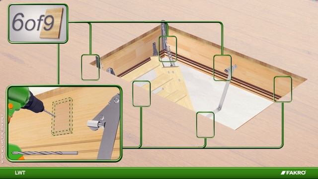 FAKRO Loft ladders - LWT EU loft ladder