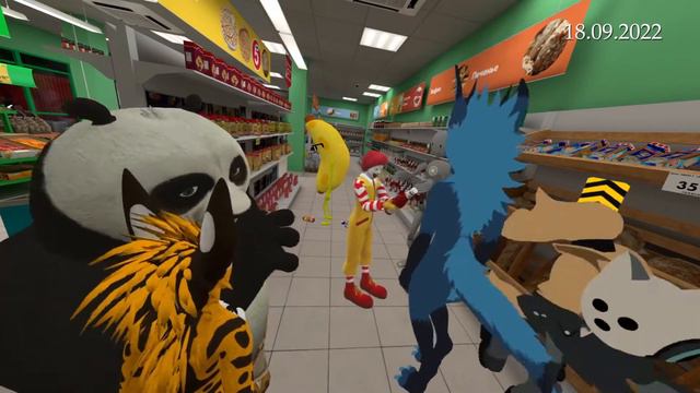 Подборка фурри в VRchat #11 смотреть онлайн