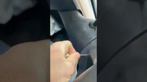 Снятие подушки безопасности Tesla Model 3 (Тесла Модел 3)