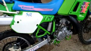 KAWASAKI KDX 200 sr