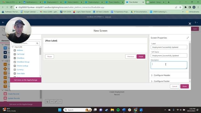 How to build a Screen flow with Hyper Link смотреть онлайн