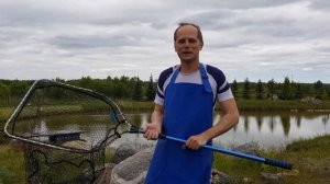 Профилактическая обработка малька перед вселением в пруд