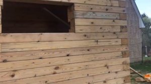 Мягкая кровля. Двухскатная крыша с кукушкой. Быстро сделали. #construction #кровля #woodworking