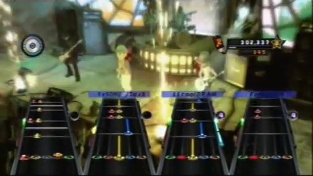 guitar hero 5 4-player band gameplay gh5 смотреть онлайн