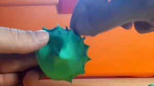 Ёжик из пластилина. Как слепить из пластилина ёжика или ежа. Plasticine hedgehog