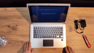 HOMETECH ALFA 450C NOTEBOOK PC. Intel Celeron N3350, 4gb ram, 64 sdd.
