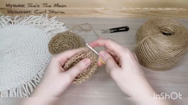 Мочалка эко губка из джута своими руками смотреть онлайн