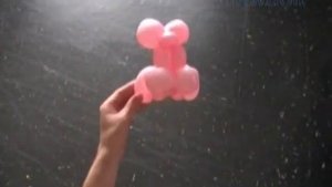 Кошка из шариков