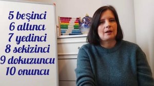ТУРЕЦКИЙ ЯЗЫК. УРОК 5. ПОРЯДКОВЫЕ ЧИСЛА.Учим турецкий быстро.