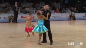 Dmitry Marchenko - Anastasia Rybalko, AZE, 1/2 Rumba