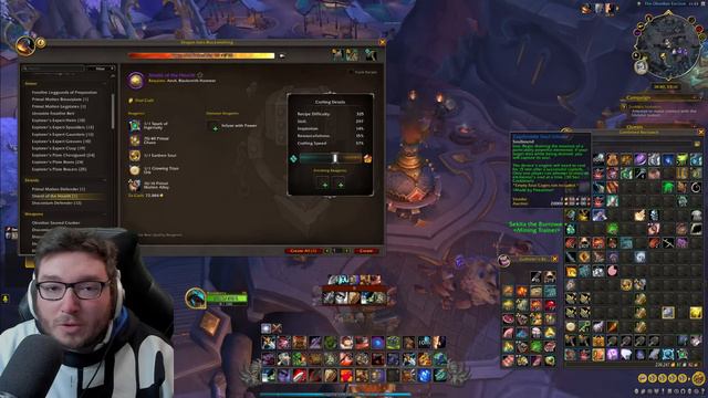 100 Blacksmithing Crafting Guide (and crafting 392 Shield) - WoW Dragonflight