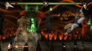 Mortal Kombat 9 (PS3) - Arcade Ladder: Raiden Playthrough Gameplay