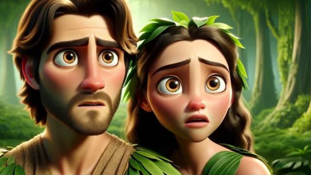 In Genesis - The Story of Adam & Eve - AI Animation