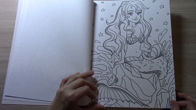 НОВИНКА! ОБЗОР РАСКРАСКИ KAWAII Серия Волшебные миры смотреть онлайн