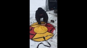 Как НАКАЧАТЬ тюбинг 120 за 5 минут.Snowtubing.