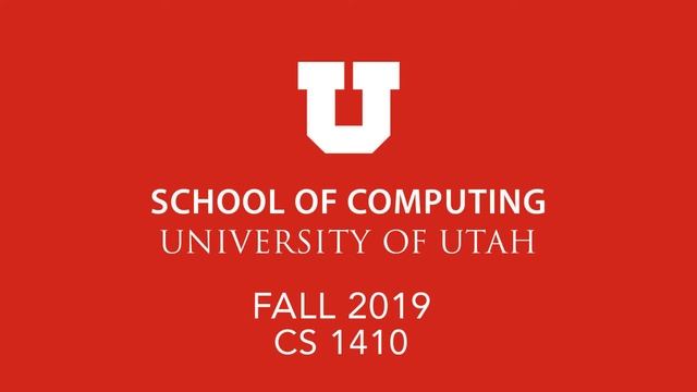 CS 1410 - Fall 2019 - Lecture 25 смотреть онлайн
