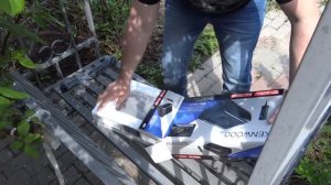 Активный сабвуфер Kenwood KSC-SW11 распаковка/unpacking subwoofer