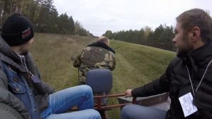 Покатушка на самодельном трехколесном вездеходе на базе Урала.