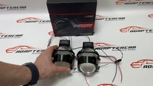 Би-светодиодные линзы Optima Premium Bi-LED Lens, Competizione 5100K, 3.0", 24V