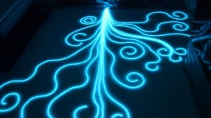 Наливной пол с крутейшей неоновой подсветкой! 3D эффект!