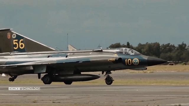 SAAB J 35 DRAKEN _ A Revolutionary Swedish Fighter Ahead of Its Time смотреть онлайн