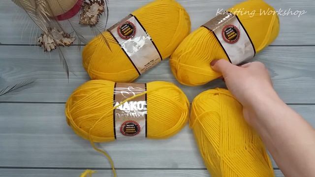 Обзор пряжи Nako Pure Wool/ Нако пур вул. Отзыв и пример в изделии