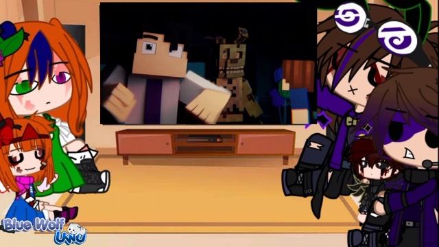 aftons react to fnaf vines part 1 смотреть онлайн