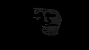 Its just a burning memory but with sad troll face
