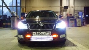 Подсветка решетки радиатора