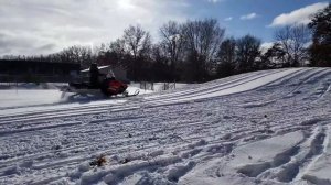 2015 Polaris 550 Voyageur:  12 year old daughters first ride