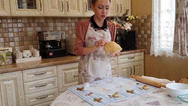 Песочное печенье с корицей и орехами