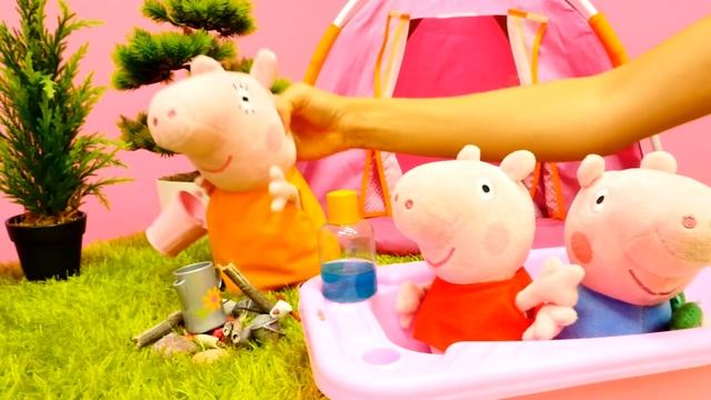 Видео для детей - Свинка Пеппа и Джордж подцепили блох смотреть онлайн
