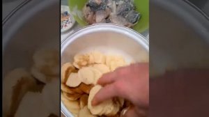 Щукуа, запеченая в духовке с кортофелем.