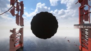 Realistic Black Hole vs Dynamic Building ➤ Teardown