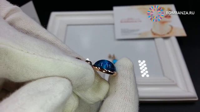 👍 👉 Серьги Qudo, Caneva, 312752 BL/RG. Элитная бижутерия из Германии